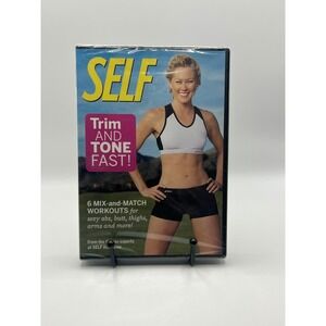 SELF Trim and Tone Fast Workout *NEW SEALED* DVD 6 Mix and Match Routines